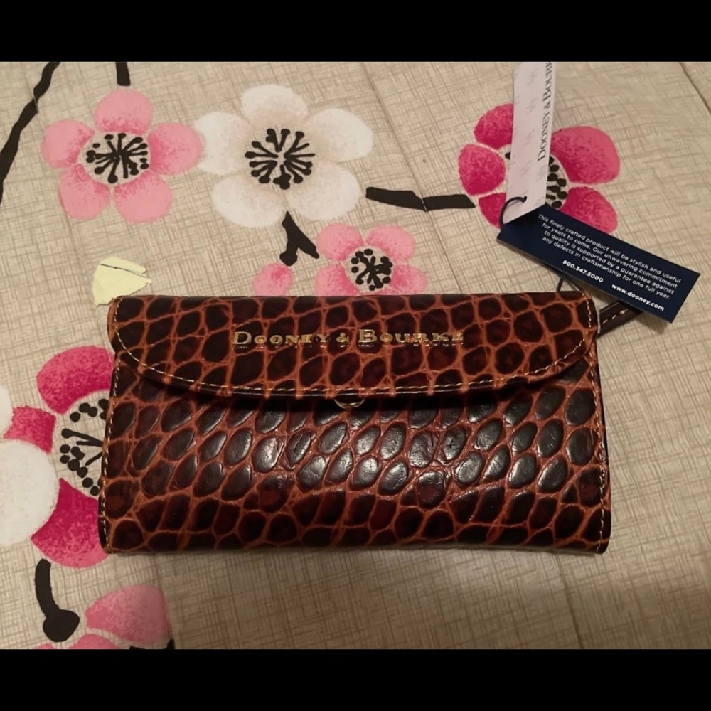 Dooney & Bourke Croc Wallet